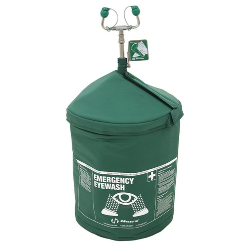 Haws 7603T240 240V Portable Air-Pressurized Tempered Emergency Eyewash