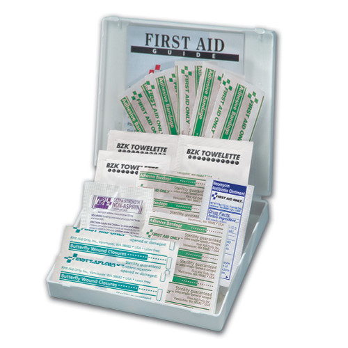 First Aid Only FAO-110 Travel First Aid Kit, 20 Piece, Plastic Case. Shop Now!