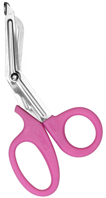 First Aid Only FA-90511 7" Stainless Steel Bandage Shears Pink Handle. Shop Now!