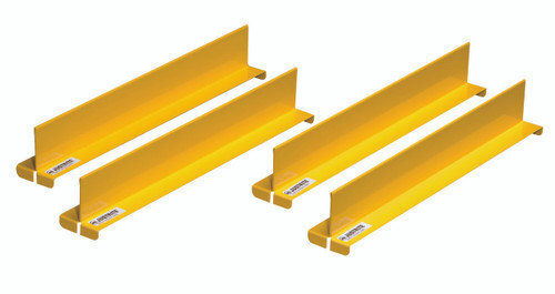 Eagle 29985 Shelf Dividers, 2" High, Fit Shelf Depth Of 14", Set Of 4, Yellow. Shop Now!