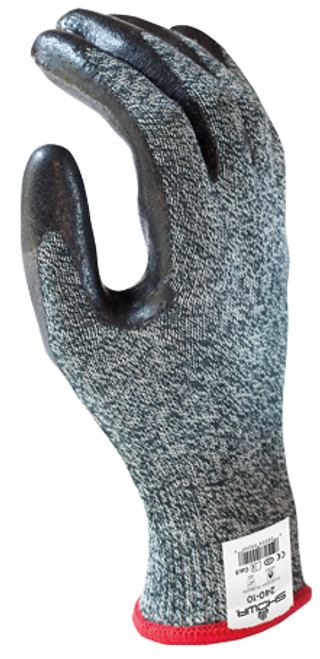 Flame-resistant, flat dipped sponge neoprene palm coating, gray with black, 13-gauge KevlarÃƒâ€šÃ‚Â® liner, tactile grip, Arc Flash level 2, ANSI CUT LEVEL 4. Shop Now!