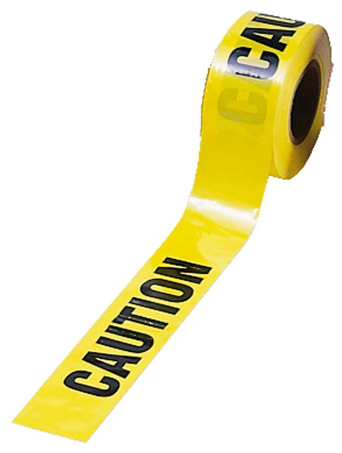 CT2 Yellow Caution tape, 2 mil, 3"x1000' Shop Now!