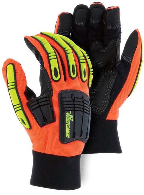 Shop Knucklehead X10 Armor Skin Mechanics Glove with Impact Protection now and SAVE!