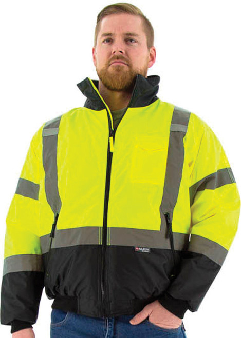 Shop Hi-Viz Waterproof Jacket with Quilted Liner now and SAVE!