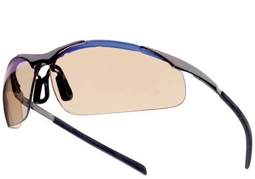 Bolle 40051 Safety Glasses - Silver Metal Temples - ESP Anti-Fog Lens. Shop Now!