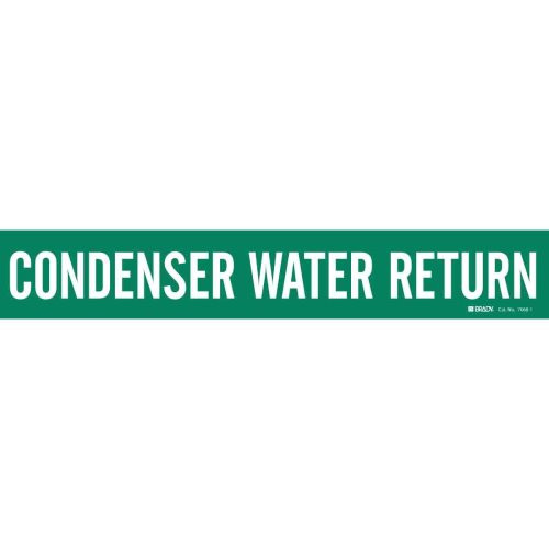 Brady 79598 Brady Condenser Water Return Pipe Marker. Shop Now!