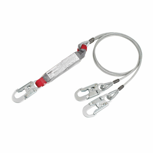 PRO 1340451 Pack Cable 100% Tie-Off Shock Absorbing Lanyard. Shop Now!