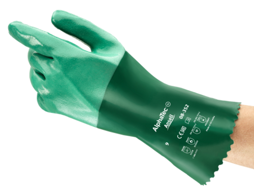 BUY Ansell AlphaTec 08-352, Green now and SAVE!