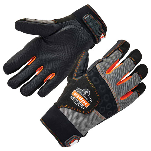 BUY Ergodyne ProFlex 9002 ANSI/ISO-Certified Full-Finger Anti-Vibration Gloves, BLACK, Size L now and SAVE!