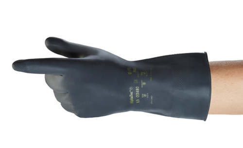 Ansell 1113472 AlphaTec 87-118 Natural Rubber Latex Gloves. Shop Now!