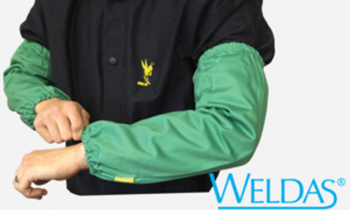 Weldas Green FR Welding Sleeves. Shop now!