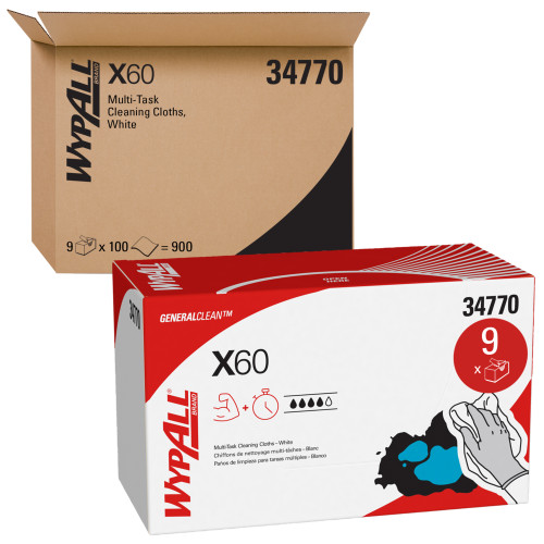 BUY WypAll General Clean X60 Multi-Task Cleaning Cloths now and SAVE!