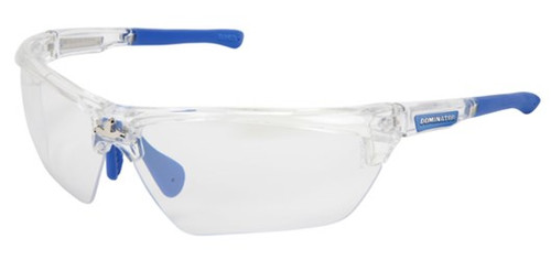 BUY Dominator DM3 Series
Indoor Outdoor Clear Mirror Lenses
Clear Frame Color with Blue Temples
Adjustable Wire Core Temples and Nose Piece now and SAVE!