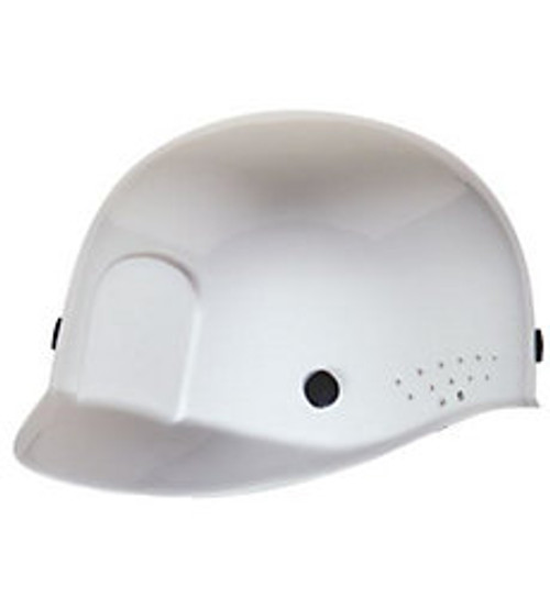 MSA BuMP Cap, White W/Platic Suspension