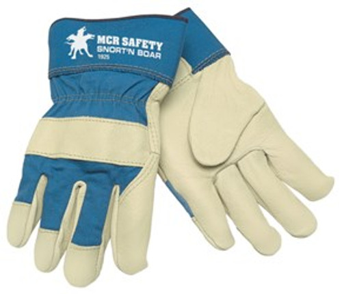 BUY Snort'N Boar
Premium Grain Pigskin Leather Palm Work Gloves
2.5 Inch Rubberized Safety Cuff now and SAVE!