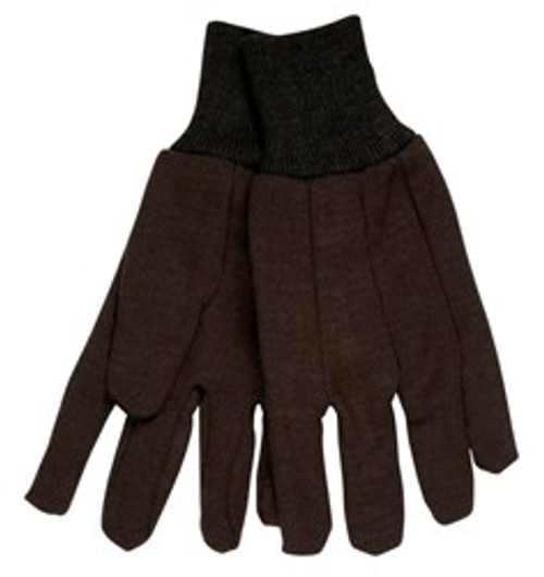 BUY Brown Jersey Work Gloves
Clute Pattern with Knit Wrist
7 oz. Cotton Polyester Blend now and SAVE!