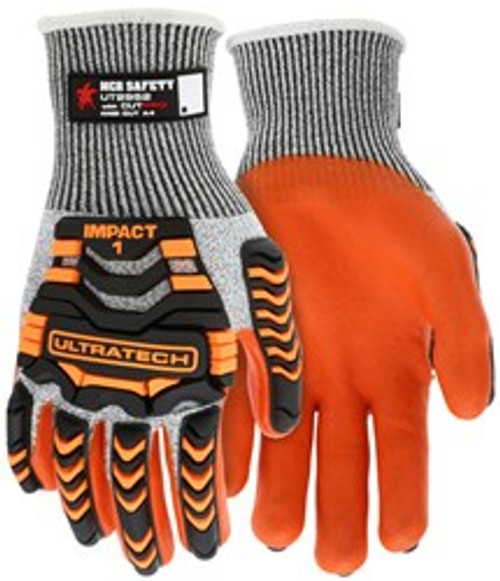 BUY MCR Safety UltraTechÃƒÆ’Ã¢‚¬Å¡Ãƒ€š Mechanics Gloves
CutProÃƒÆ’Ã¢‚¬Å¡Ãƒ€š Cut and Abrasion Resistant Gloves
Orange Nitrile Foam Palm and Fingertips
TPR Back of Hand Protection now and SAVE!