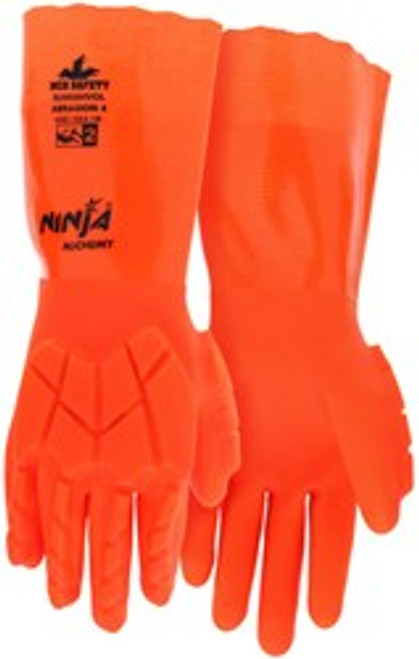 BUY Ninja Alchemy Work Gloves
15 Gauge Nylon Shell
Fully Double Coated with PVC
TPR Back of Hand Impact Protection
14 Inch Gauntlet Cuff now and SAVE!