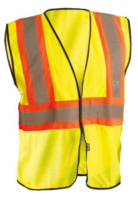 BUY High Visibility Value Mesh Two-Tone Safety Vest, Yellow now and SAVE!