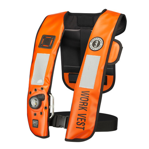 BUY HIT INFLATABLE WORK VEST (AUTO HYDROSTATIC), Orange now and SAVE!