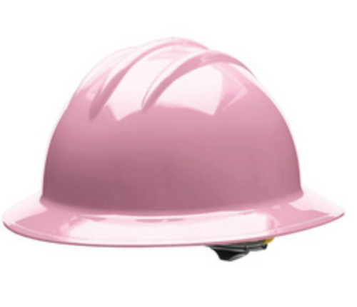 Bullard 33LPR, Pink HDPE Full Brim Hard Hat With Ratchet, Shop Now!