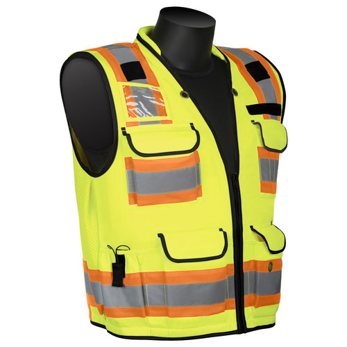Liberty Safety C16016G Class 2 - Engineer Surveyor's Vest, Green. Shop Now!
