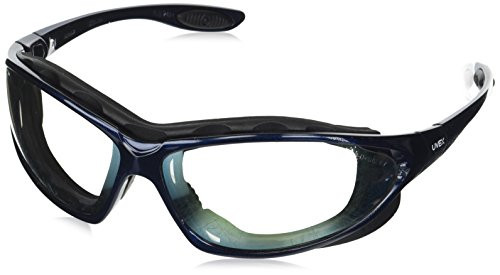 Uvex S0624X Seismic Sealed Eyewear, Metallic Blue Frame\, SCT-Reflect 50 Uvextreme Lens - 12 Each - Closeout