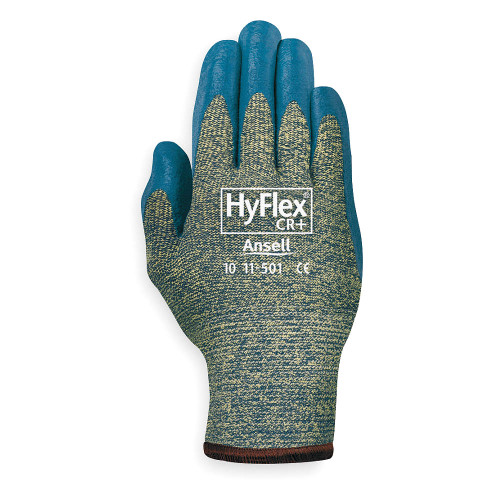 Ansell HyFlex Medium Cut Protection Palm Coated Duty Glove with Knitwrist Cuff. Shop Now!