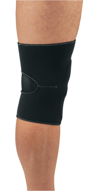 Ergodyne 615 16536 Polyflex Knee Sleeve w/ Anterior Pad & Open Patella, Size: 2X, 6 Each - CLOSEOUT