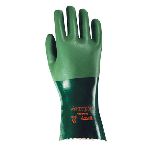 Ansell Scorpio Neoprene Fully Coated Immersion Glove with Gauntlet Cuff. Shop Now!
