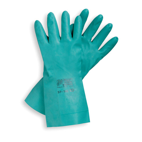 Ansell 11 mil Sol-Vex Nitrile Immersion Unlined Gloves with Straight Cuff. Shop Now!