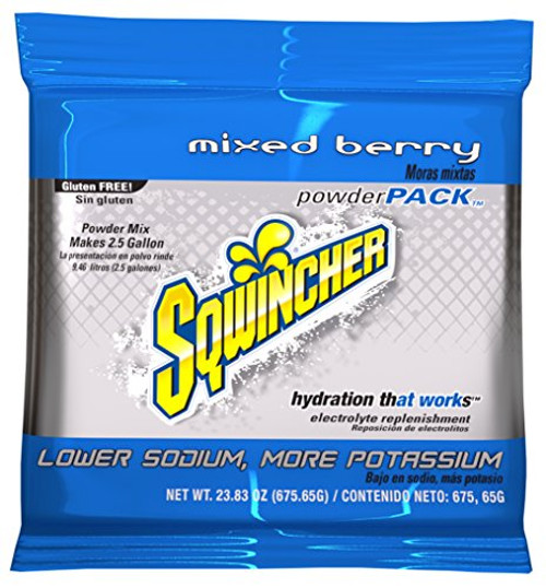 Buy 5 Cases of SQWINCHER 2.5 Gallon Powder Pack Beverage Mix and get free shipping!