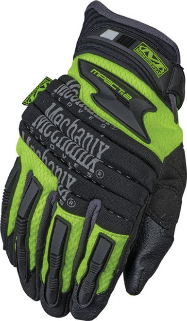 Mechanix Wear SP2-91 Hi Viz Safety M Pact 2 Glove. Shop Now!