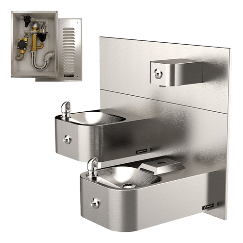 Haws 1119FRP ADA Outdoor Freeze-Resistant Vandal-Resistant Drinking Fountain And Bottle Filler. Shop Now!