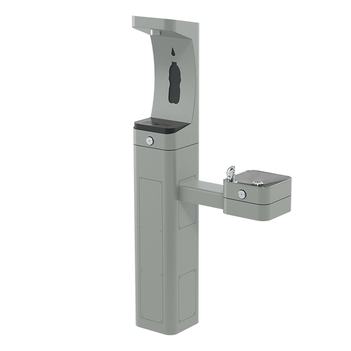 Haws 3611 ADA Vandal-Resistant Outdoor Stainless Steel Bottle Filler And Fountain. Shop Now!