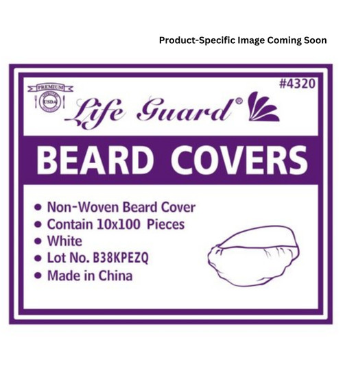 Lifeguard Beard Cover Non-Woven. Shop Now!