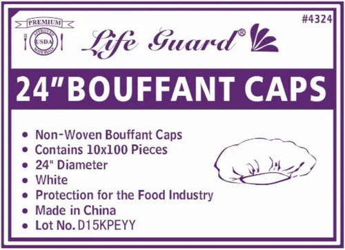 Lifeguard Bouffant Cap Non-woven. Shop Now!