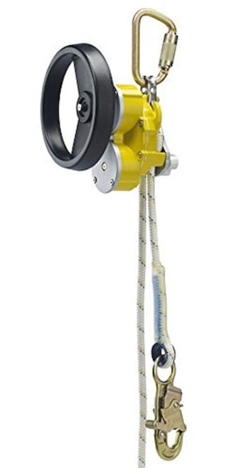3M DBI-SALA 3327050 Rollgliss R550 Rescue and Descent Device System with Rescue Wheel, Yellow, 50 ft. (15 m) - SOLD PER EACH, BUY NOW!