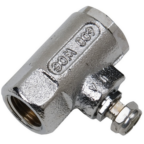 Haws SP225LF Chrome Plated Brass Ball Eyewash Valve