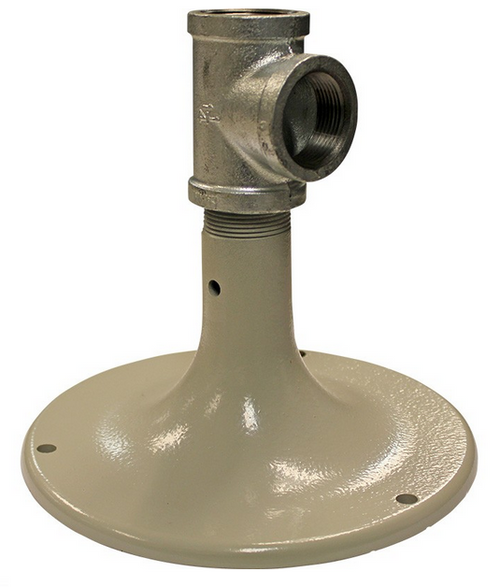 Haws SP75 9 Inch Dia. Gray Powder Coated Cast Iron Floor Flange. Shop now!