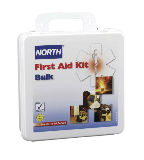 North Safety 50 Person Plastic Bulk First Aid Kit. Shop now!