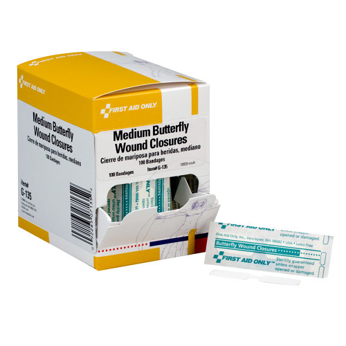 First Aid Only G135 Medium Butterfly Wound Closure. Shop now!