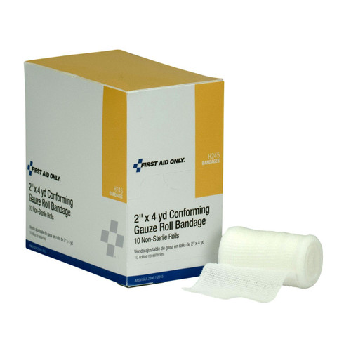 First Aid Only H245 2"x5 yd. Conforming Gauze Non-Sterile, 10/box. Shop now!