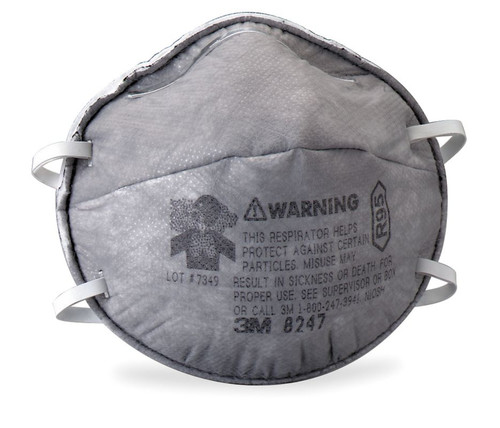 3M 8247 R95 Particulate Respirator with Nuisance Level Organic Vapor. Shop now!