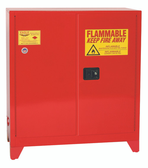 Buy Eagle PI32XLEGS Manual Close 40 Gal Paint & Ink Tower Safety Cabinet today and SAVE up to 25%.