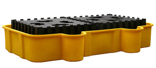 Buy Eagle 1684 Yellow Double All Poly IBC Containment Unit No Drain today and SAVE up to 25%.
