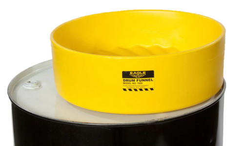 Buy Eagle 1662 Drum Funnel with Screen-Yellow with Flame Arrestor Screen today and SAVE up to 25%.