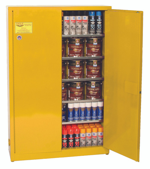 Buy Eagle YPI77X Manual Close 30 Gal Paint & Ink Safety Cabinet today and SAVE up to 25%.