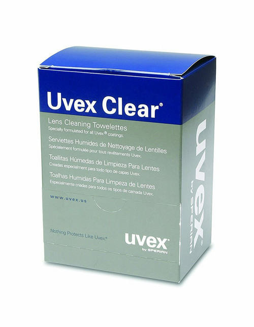 Uvex S470 Clear Towelettes - 100/box. Shop Now!