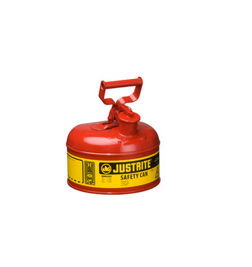 Justrite 7110100 Self Close Lid 1 Gal Type I Red Safety Can for Flammables. Shop now!